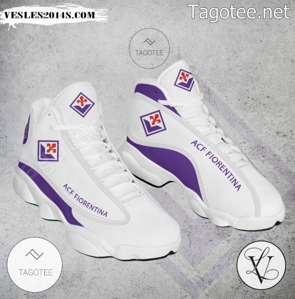 ACF Fiorentina Logo Air Jordan 13 Shoes