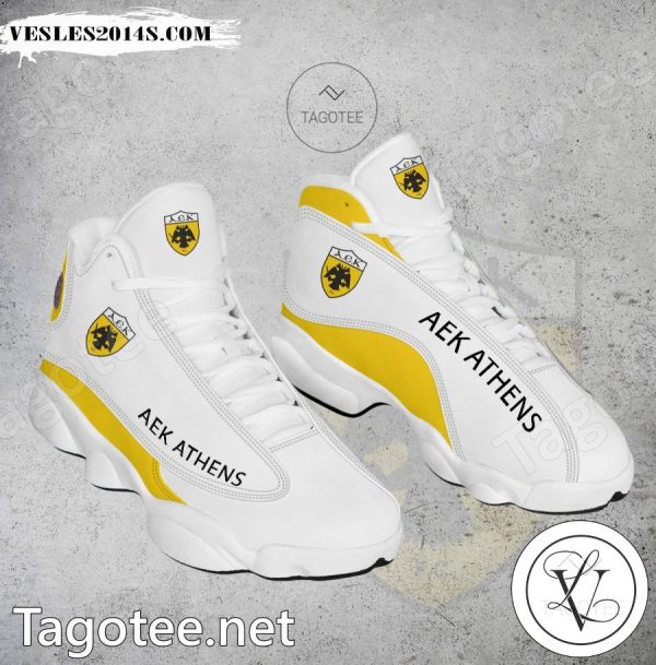 AEK Athens Logo Air Jordan 13 Shoes