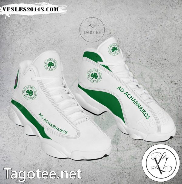 AO Acharnaikos Logo Air Jordan 13 Shoes