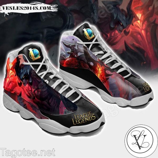 Aatrox League Legends Air Jordan 13 Shoes