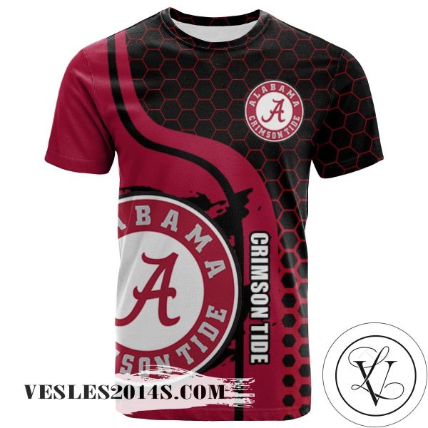 Alabama Crimson Tide All Over Print T-Shirt My Team Sport Style – NCAA