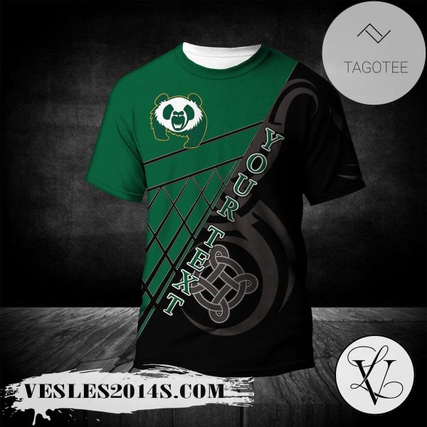 Alberta Pandas T-Shirt Celtic Custom Text  – CA CIS