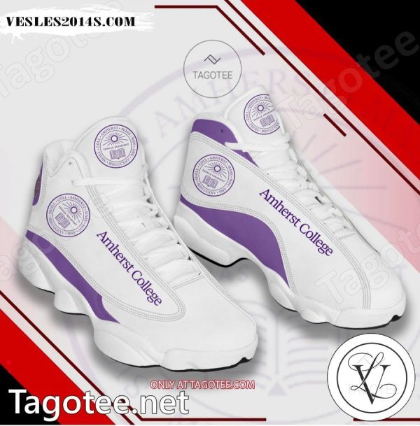 Amherst College Logo Air Jordan 13 Shoes