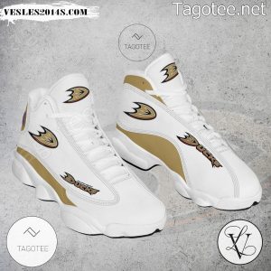 Anaheim Ducks Logo Air Jordan 13 Shoes