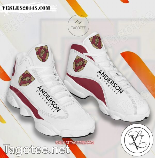 Anderson University Logo Air Jordan 13 Shoes