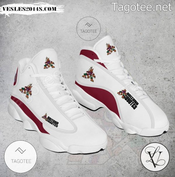 Arizona Coyotes Logo Air Jordan 13 Shoes