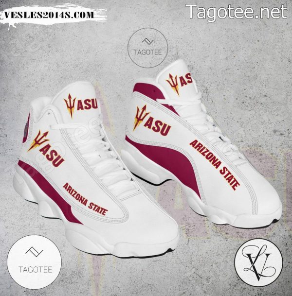 Arizona State NCAA Logo Air Jordan 13 Shoes