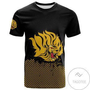 Arkansas-Pine Bluff Golden Lions All Over Print T-Shirt Men’s Basketball Net Grunge Pattern – NCAA