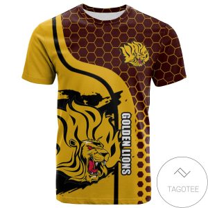 Arkansas-Pine Bluff Golden Lions All Over Print T-Shirt My Team Sport Style – NCAA