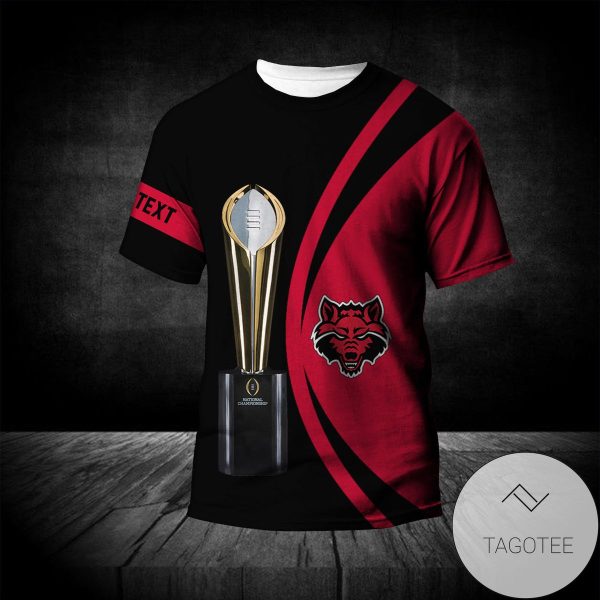 Arkansas State Red Wolves All Over Print T-Shirt 2022 National Champions Legendary – NCAA