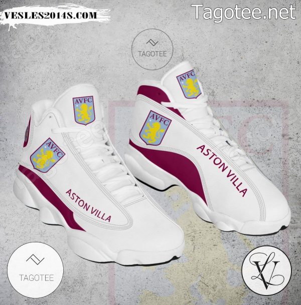 Aston Villa Logo Air Jordan 13 Shoes