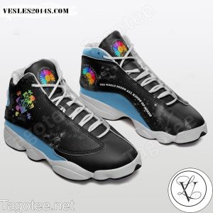 Autism Be Kind The World Needs All Kinds Of Minds Air Jordan 13 Shoes