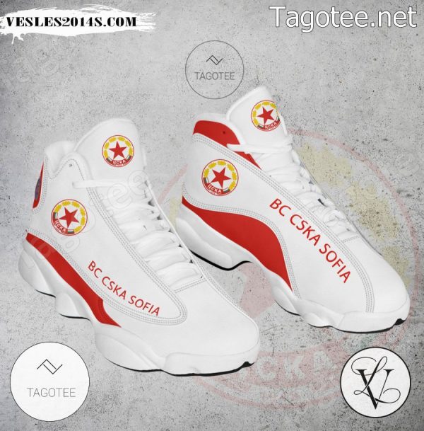 BC CSKA Sofia Logo Air Jordan 13 Shoes