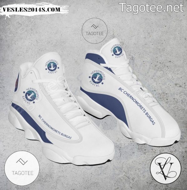 BC Chernomorets Burgas Logo Air Jordan 13 Shoes