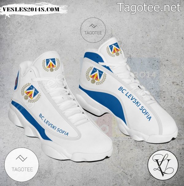 BC Levski Sofia Logo Air Jordan 13 Shoes