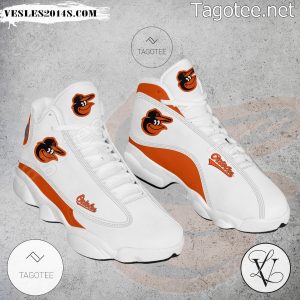 Baltimore Orioles Logo Air Jordan 13 Shoes