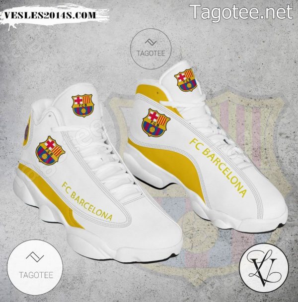 Barcelona Logo Air Jordan 13 Shoes