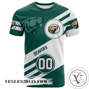 Bemidji State Beavers All Over Print T-Shirt Sport Style Logo  – NCAA