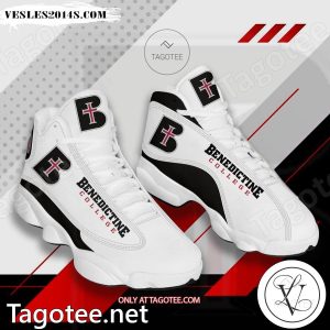 Benedictine College Logo Air Jordan 13 Shoes