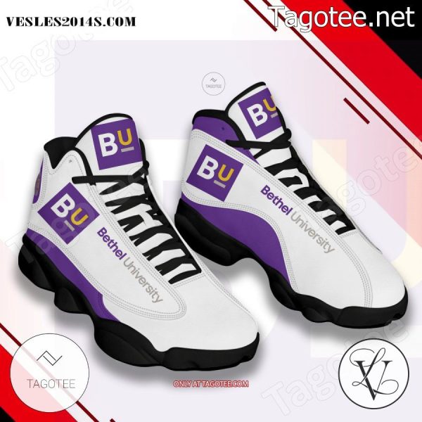 Bethel University Logo Air Jordan 13 Shoes