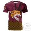 Bethune-Cookman Wildcats All Over Print T-Shirt Men’s Basketball Net Grunge Pattern – NCAA