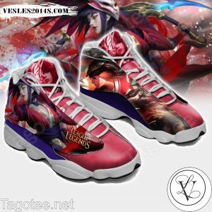 Bloodmoon Akali league Legends Air Jordan 13 Shoes