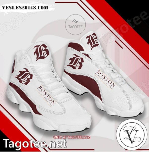 Boston Baptist College Logo Air Jordan 13 Shoes