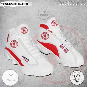 Boston Red Sox Logo Air Jordan 13 Shoes