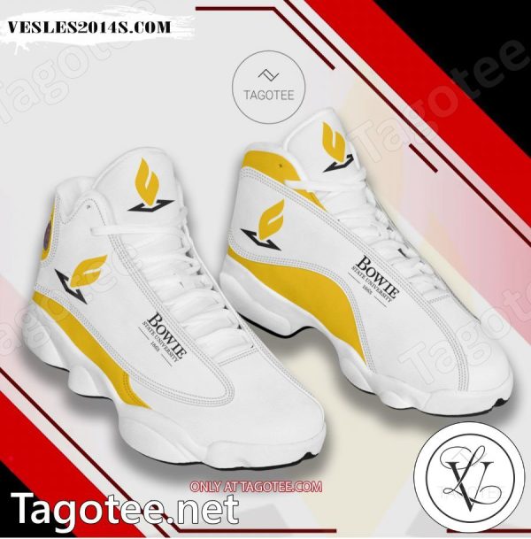 Bowie State University Logo Air Jordan 13 Shoes