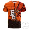 Bowling Green Falcons All Over Print T-Shirt Men’s Basketball Net Grunge Pattern – NCAA