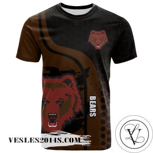 Brown Bears All Over Print T-Shirt My Team Sport Style – NCAA