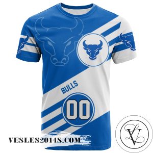 Buffalo Bulls All Over Print T-Shirt Sport Style Logo  – NCAA