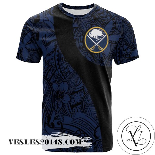 Buffalo Sabres All Over Print T-Shirt Polynesian  – NHL