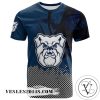 Butler Bulldogs All Over Print T-Shirt Men’s Basketball Net Grunge Pattern – NCAA