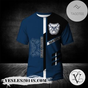 Butler Bulldogs Personalized Custom Text All Over Print T-shirt  – NCAA