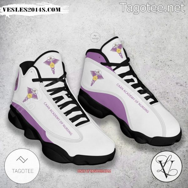 CAAN Academy of Nursing Logo Air Jordan 13 Shoes