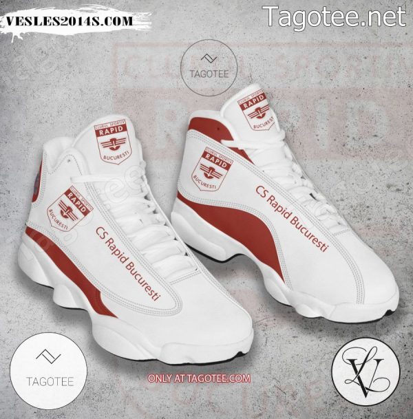 CS Rapid Bucuresti Handball Logo Air Jordan 13 Shoes