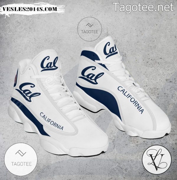 California NCAA Logo Air Jordan 13 Shoes