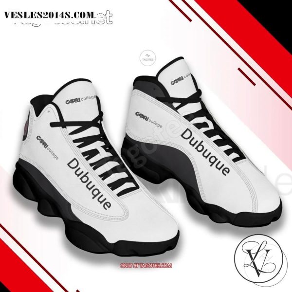 Capri College-Dubuque Logo Air Jordan 13 Shoes