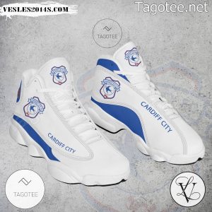 Cardiff City Logo Air Jordan 13 Shoes