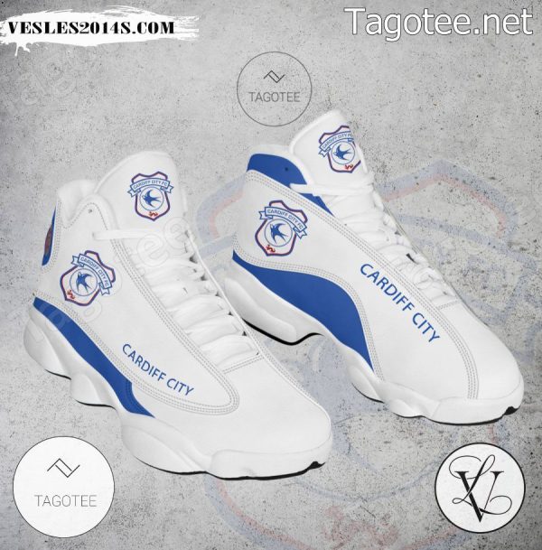 Cardiff City Logo Air Jordan 13 Shoes