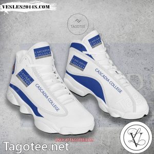 Cascadia Community College Logo Air Jordan 13 Shoes