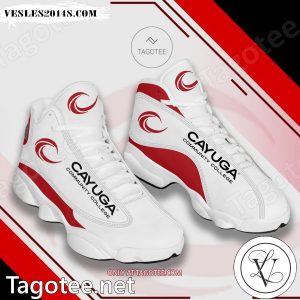 Cayuga Community College Logo Air Jordan 13 Shoes