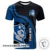 Central Connecticut Blue Devils All Over Print T-shirt My Team Sport Style – NCAA