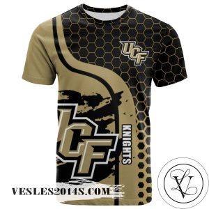 Central Florida Knights All Over Print T-shirt My Team Sport Style – NCAA