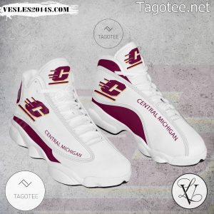 Central Michigan NCAA Logo Air Jordan 13 Shoes