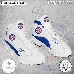 Chicago Cubs Logo Air Jordan 13 Shoes