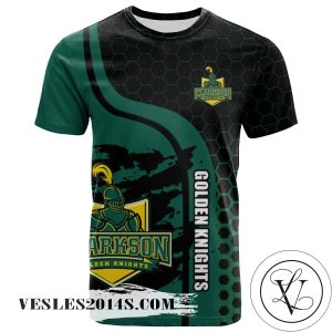 Clarkson Golden Knights All Over Print T-shirt My Team Sport Style – NCAA