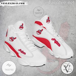 Cleveland Indians Logo Air Jordan 13 Shoes