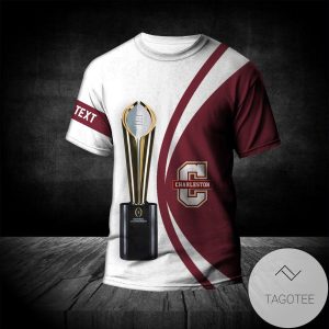 College of Charleston Cougars All Over Print T-shirt 2022 National Champions Legendary – NCAA